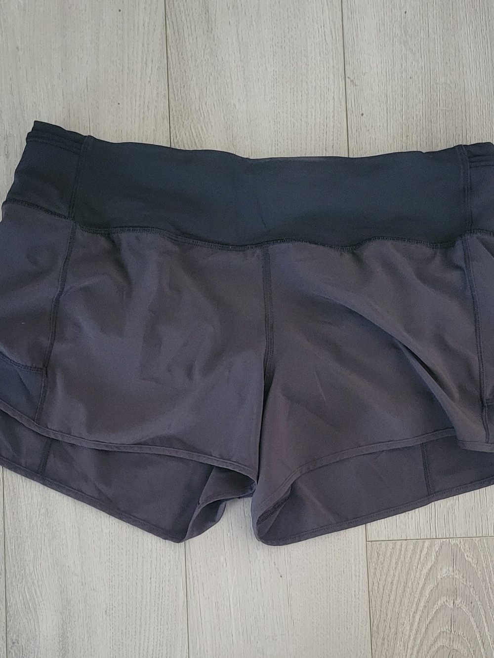Women's Lululemon Athletica Black Athletic Shorts - Performance Running Shorts